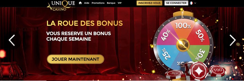 Unique casino france, unique online casino